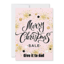 Gouden geluksster, zwarte artistieke tekst Prettig