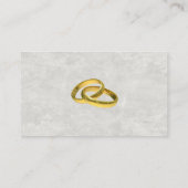 Gouden Geometrisch Lijst Witte Marmeren Trouwtafel Plaatskaartje (Achterkant)