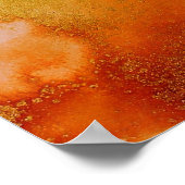 Gouden geruis poster (Hoek)