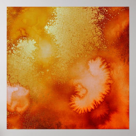 Gouden geruis poster (Voorkant)