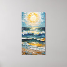Gouden Getij: Impressionistische Oceanzonsondergan