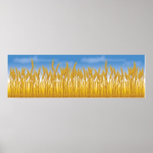 Gouden Gewas Poster (Voorkant)