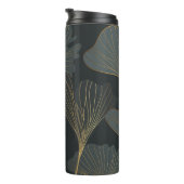 Gouden Ginkgo: luxe bloemendeco. Thermosbeker (Geroteerd rechts)