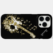 Gouden Gitaar Melodie in beweging Case-Mate iPhone Case (Achterkant (horizontaal))