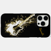 Gouden Gitaar Sparks Musical Magic Case-Mate iPhone Case (Achterkant (horizontaal))