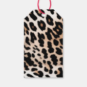  Gouden Glam en Leopard Cadeaulabel (Achterkant)