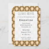 Gouden Glam Glitzy Jewel Kaart (Voorkant)