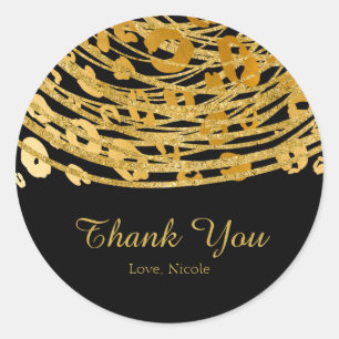 Gouden Glam Luipaardprint Exotisch Feestartikel Ronde Sticker