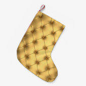 Gouden Glamour: Luxe interieur. Kleine Kerstsok (Voorkant (Hangend))