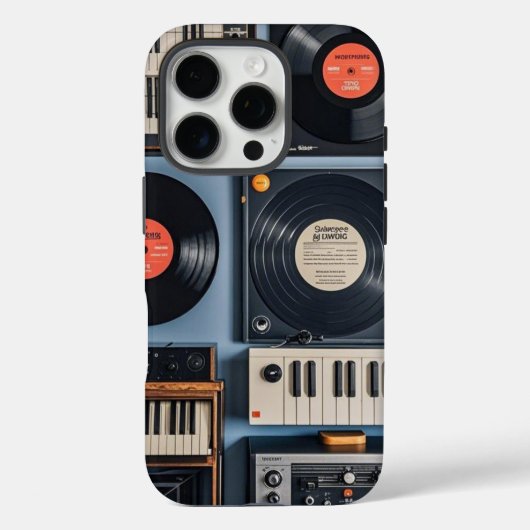 Gouden Glans: Metallic Luxe iPhone Case (Achterkant)