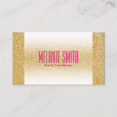 Gouden glans | Vervagen Visitekaartje (Voorkant)
