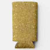 Gouden Glitter 50 & FABULOUS Modern Glam Silhouett (Achterkant)