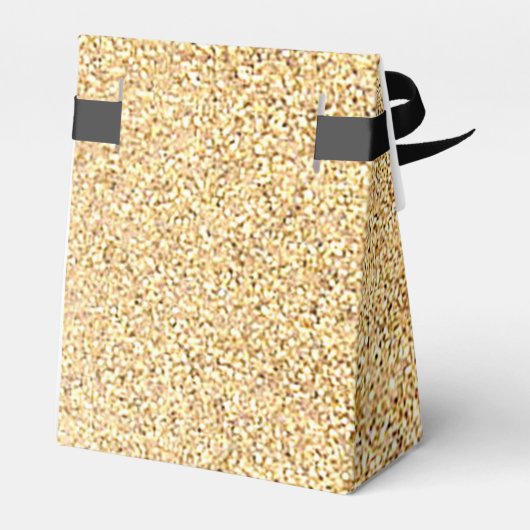 Gouden Glitter Bruiloft-Vieringen Multi Stijlen Bedankdoosjes (Achterkant)