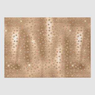 Gouden Glitter Cheetah Vlekken Metallic Dier Tissuepapier