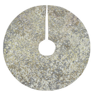 Gouden Glitter Krakelee Moderne Chic Glam Glitter Kerstboom Rok