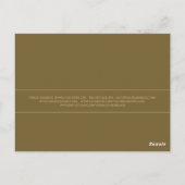 Gouden Glitter Lash Wings Bedankt Korting Roze Briefkaart (Achterkant)