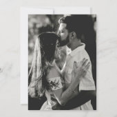 Gouden Glitter Paarse Agaat Foto Opslaan van de Da Save The Date (Achterkant)