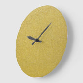 Gouden Glitter, Sparkle, Glitter Achtergrond Grote Klok (Hoek)