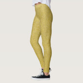 Gouden Glitter, Sparkle, Glitter Achtergrond Leggings (Links)