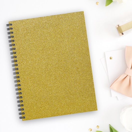 Gouden Glitter, Sparkle, Glitter Achtergrond Notitieboek
