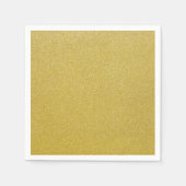 Gouden Glitter, Sparkle, Glitter Achtergrond Servet (Voorkant)