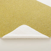 Gouden Glitter, Sparkle, Glitter Achtergrond Sherpa Deken (3/4)