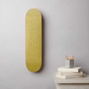 Gouden Glitter, Sparkle, Glitter Achtergrond Skateboard
