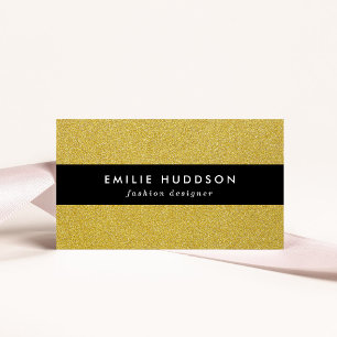 Gouden Glitter, Sparkle, Glitter Achtergrond Visitekaartje