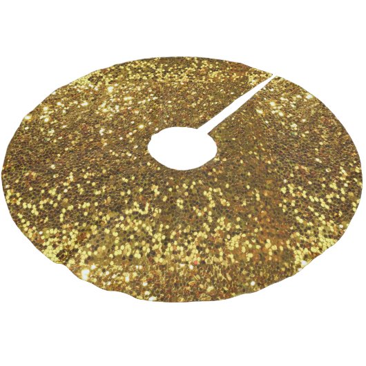 Gouden Glitter Tree Rok Kerstboom Rok (Gekanteld)