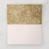 Gouden glitter tropische palmboom (Binnenkant ongevouwen)