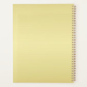 Gouden Glitter Vrolijk Kerstfeest, Sinterklaas op  Planner (Achterkant)