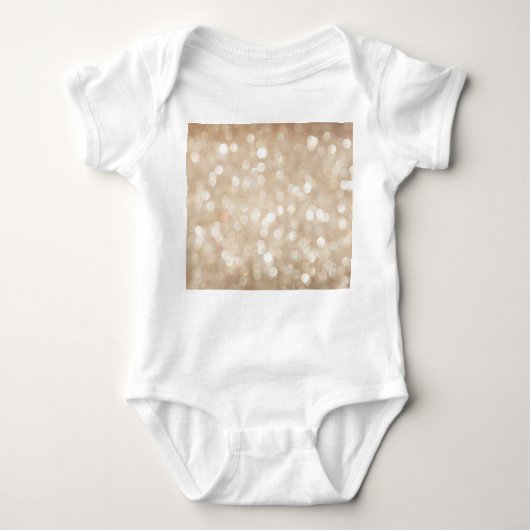 Gouden glitter, wazige kerst achtergrond. romper (Voorkant)