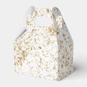 Gouden glitters elegant en prachtig bedankdoosjes (Achterkant)