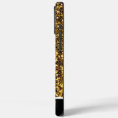 Gouden glitters fonkelend helder Case-Mate iPhone case (Achterkant / Links)
