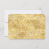 Gouden Glitz RSVP (Achterkant)