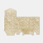 Gouden Glitzy Glitter Favor Box Bedankdoosjes (Uitgevouwen)