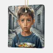 Gouden gloed dromen keramisch ornament (Links)