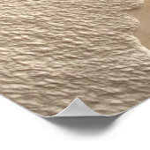 Gouden golf poster (Hoek)