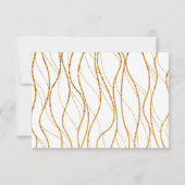 Gouden golven handschrift wit vriendelijk antwoord (Achterkant)