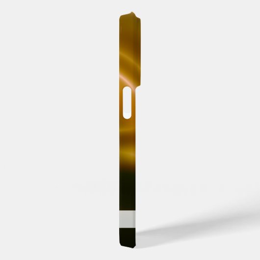 Gouden golven van zijde Case-Mate iPhone case (Achterkant / Rechts)