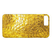 gouden golvende textuur Case-Mate iPhone case (Achterkant (Horizontaal))