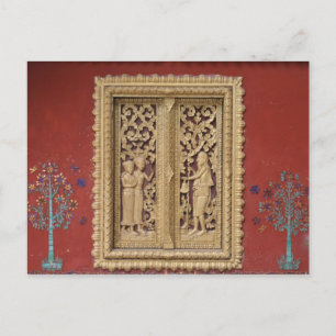 gouden goudbril briefkaart