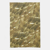 gouden gouden lampen schitterend festief goud theedoek (Verticaal)