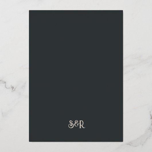 Gouden goudsbloem indiaanse bruiloft uitnodiging (Achterkant)