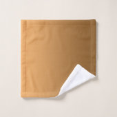 Gouden Gradiënt met Douanemonogram Bad Handdoek (Wasdoekje)