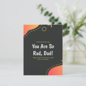 Gouden Grappige Vaderdag Gift, Beste Pap Ooit (Staand voorkant)