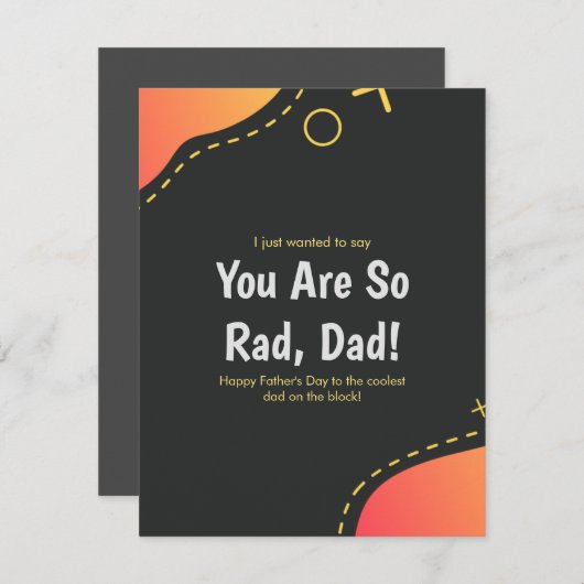 Gouden Grappige Vaderdag Gift, Beste Pap Ooit (Voorkant / Achterkant)