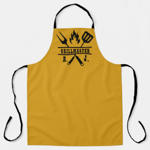 Gouden Grillmaster Bestek Schort