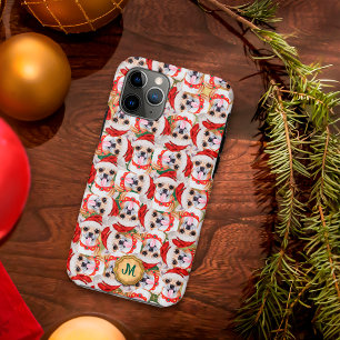 Gouden Groene Chihuahua Lieve Hond Kerstmis iPhone 11 Pro Hoesje