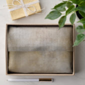 Gouden Grunge Achtergrond met Script Tissuepapier (Geschenk)